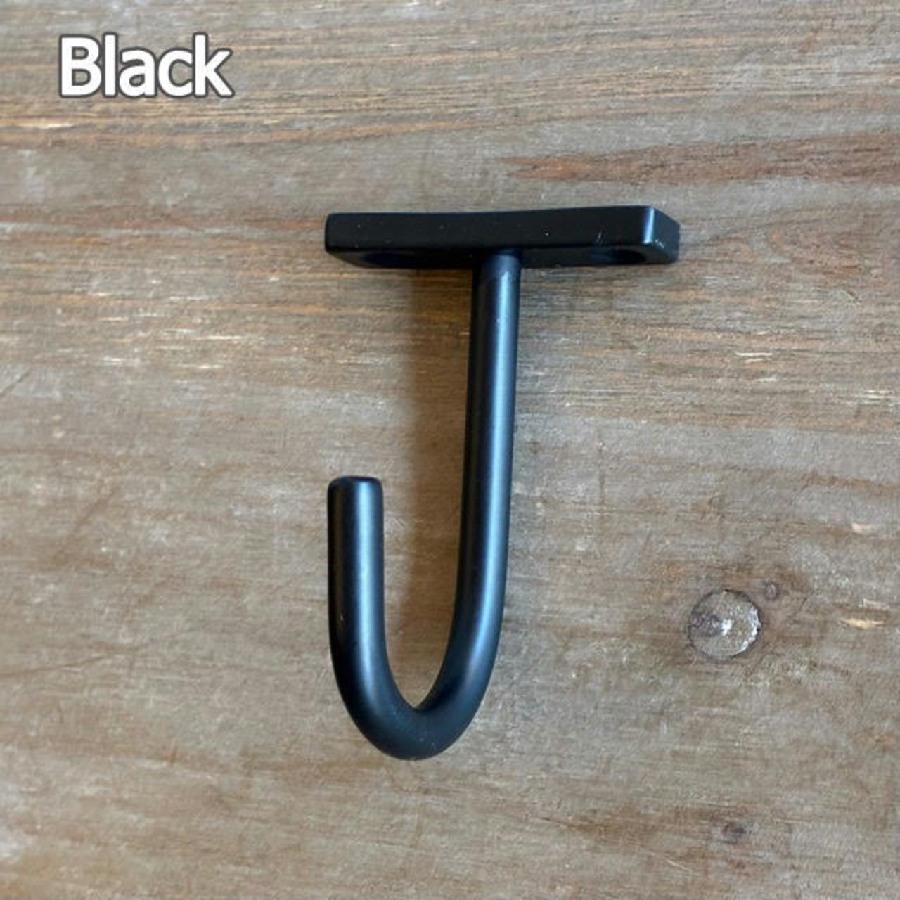 India Iron hanging hook 2color　インド　アイアンハンギングフック　全2色　ブラック　ゴールド　DIY　収納　ハンギング　鉄物　壁掛け　ポールフック　ウォールフック　シングルフック　照明　観葉植物
