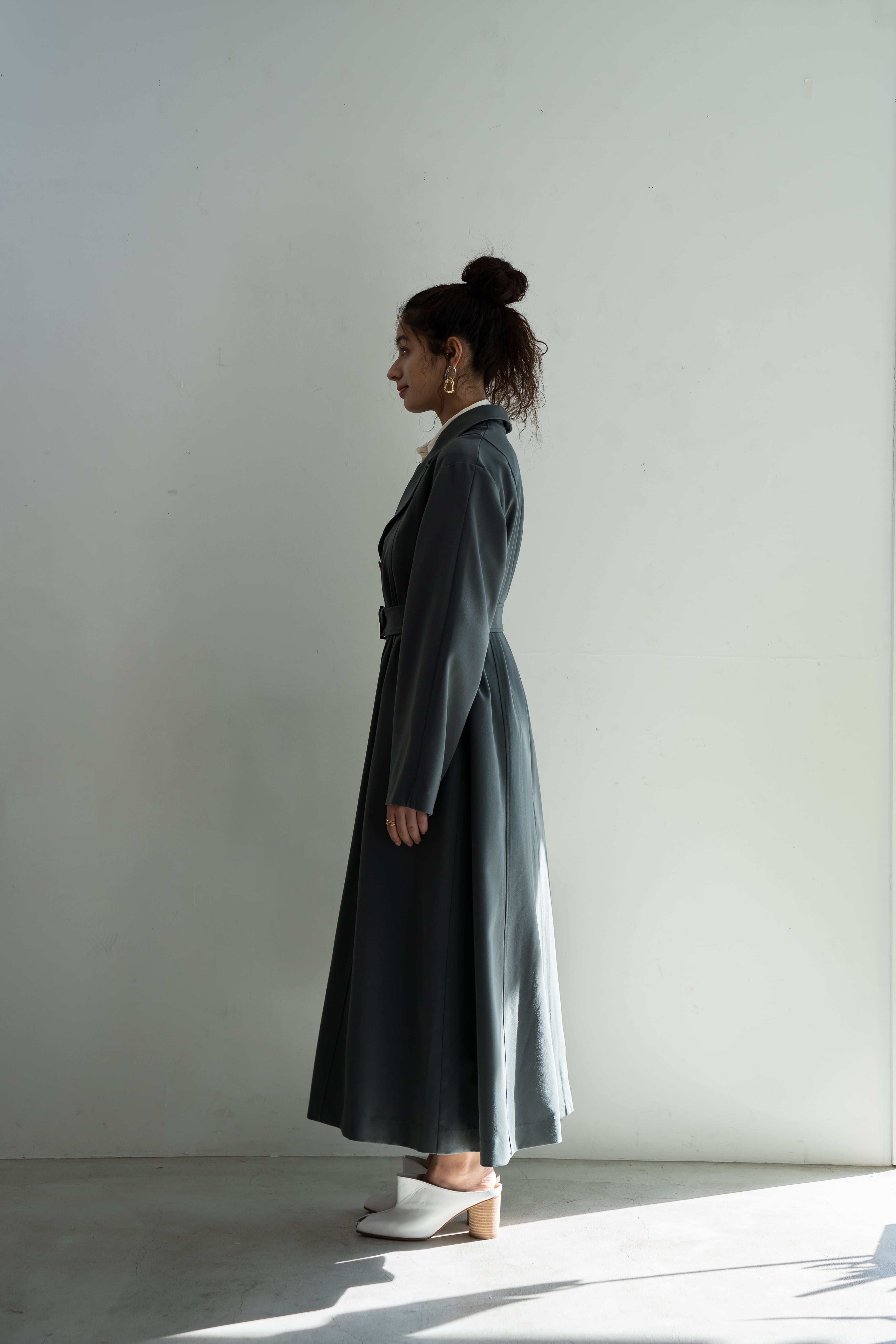 【タグ付き新品】CIEL'AIR サイドプリーツトレンチコート タグ付き新品】CIEL'AIR サイドプリーツトレンチコート - メルカリ