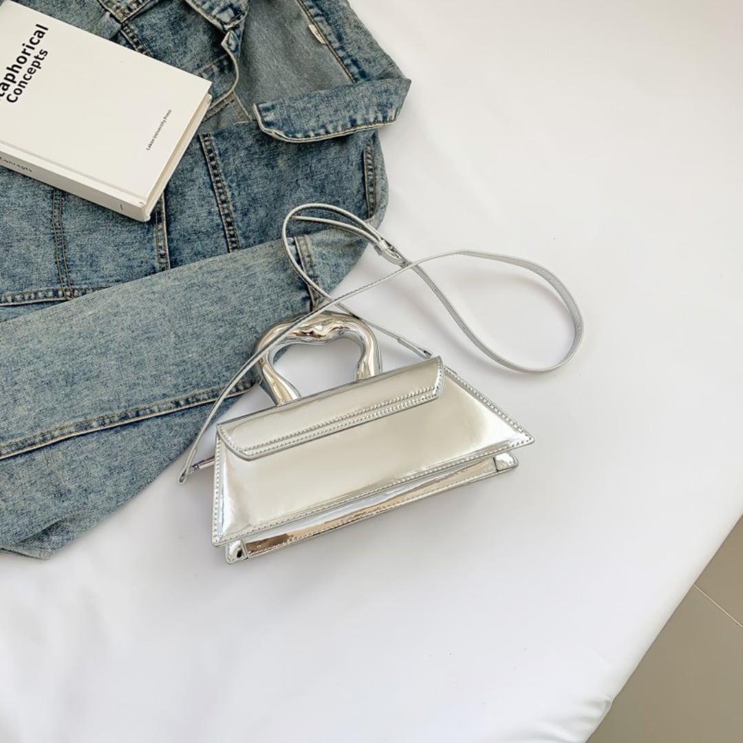 メタリック ショルダー バッグ 3412387