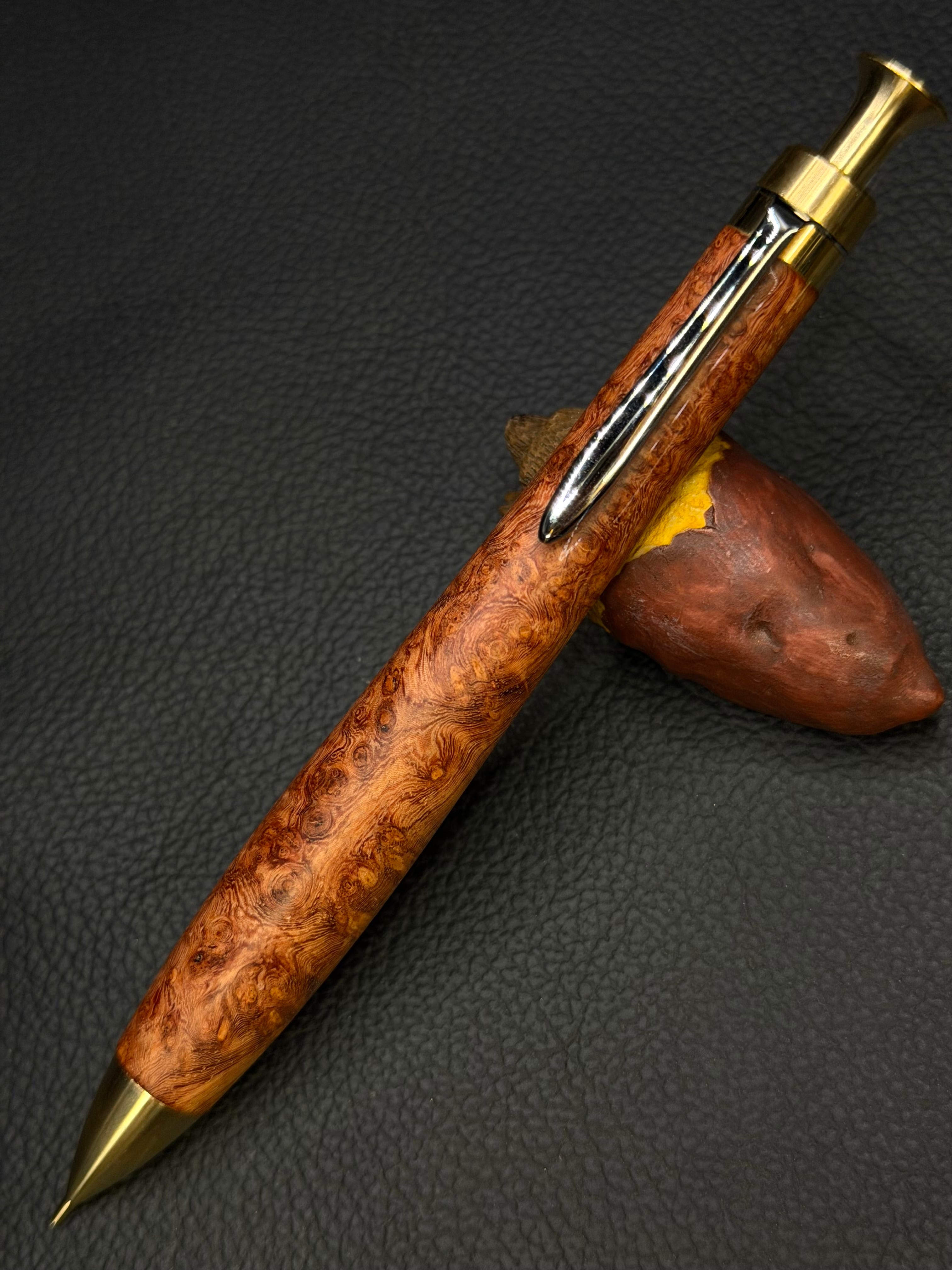 12 ハワイアンコア 極上杢 オリジナル金具0.5MP | こぶた工房