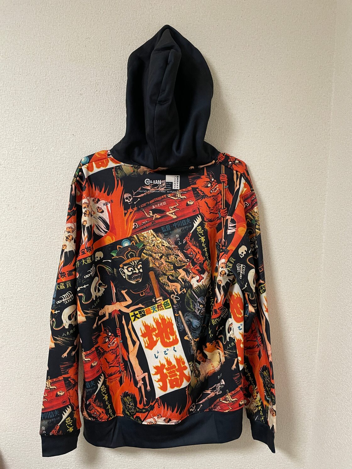 期間限定販売】【CINEMA-KAN】地獄パーカー／M~XL | Pay ID