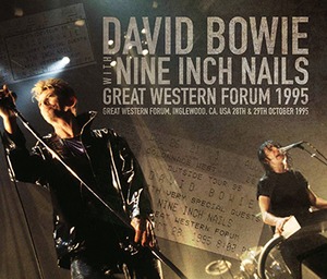 NEW DAVID BOWIE & NINE INCH NAILS GREAT WESTERN FORUM 1995 4CDR   Free Shipping