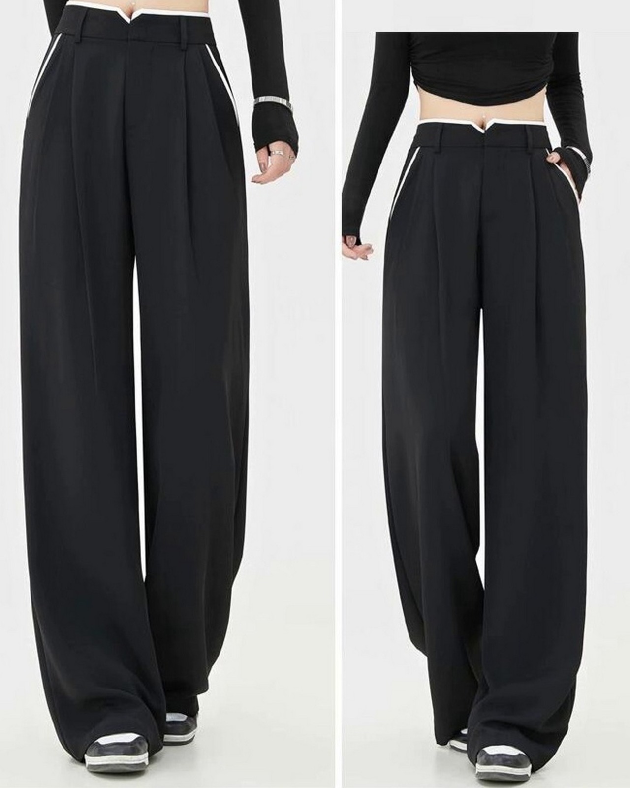 ドレープワイドスーツパンツ A0599 - 9