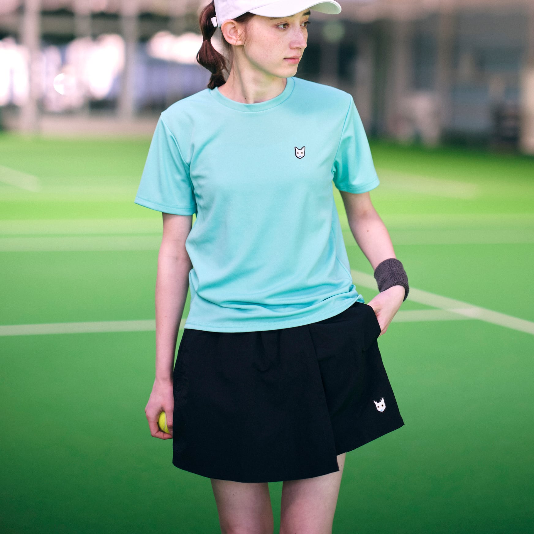 白猫.ゲームラップスコート_WF・全3色 | MM20a TENNIS WEAR