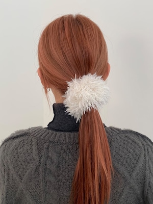 fur hair scrunchie【 3color 】 No.Z034