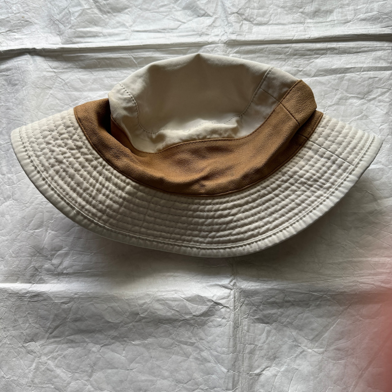 Hermès エルメス ハット ラムレザー フランス製 オールドエルメス ヴィンテージ古着 57cm