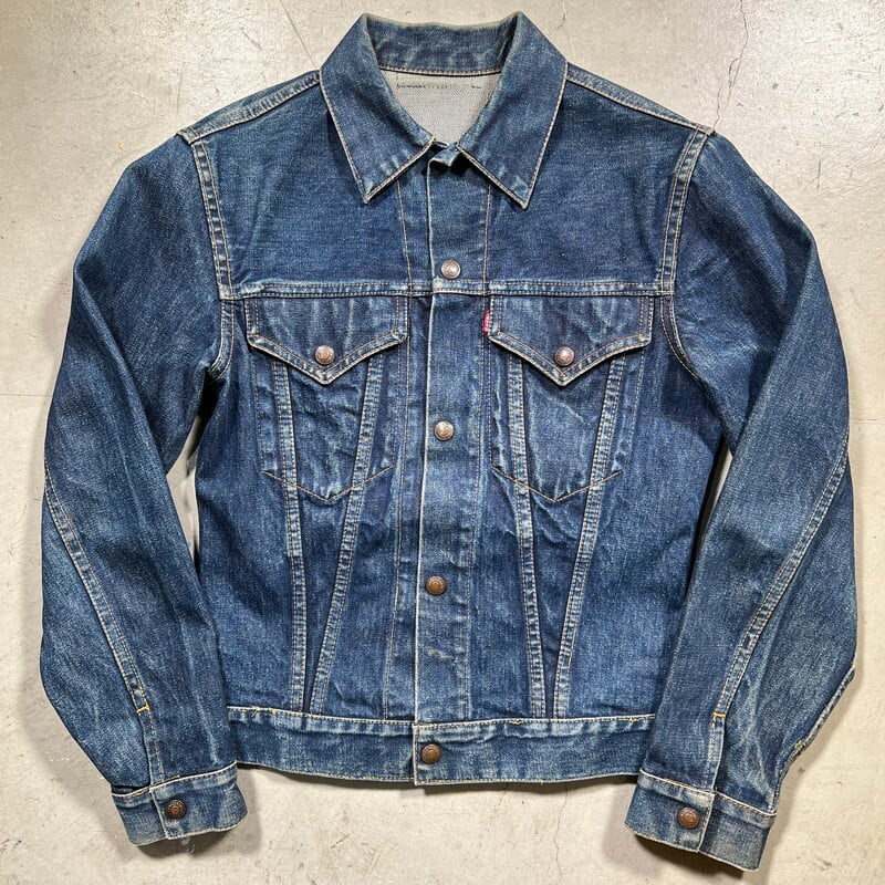 60's LEVI'S リーバイス 557XX ギャラ入り デニムジャケット 3rd ...