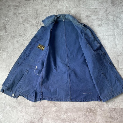 50s VETRA サンフェード コットンツイル フレンチワークジャケット 詳細写真3