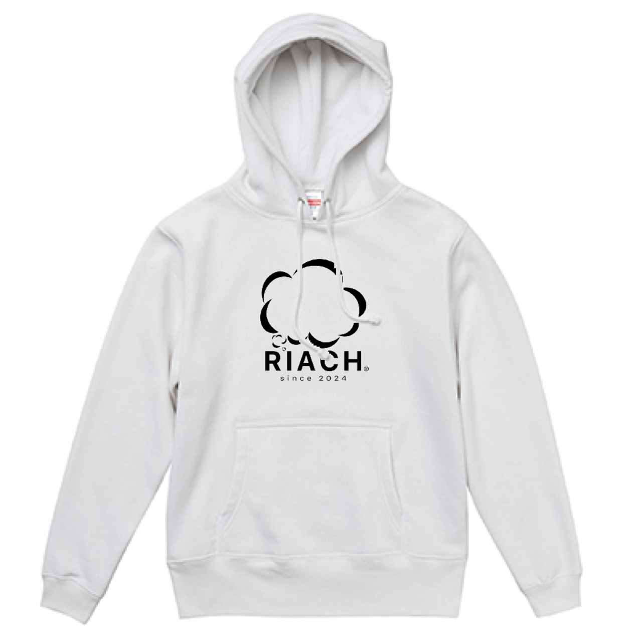 【RIACH】RIACH LOGO HOODIE / White | RIACH