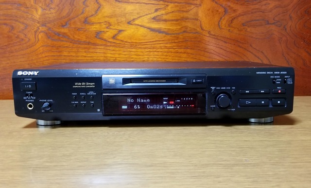 MDレコーダーデッキ SONY MDS-JE520 完動品 | MTR PRO SHOP