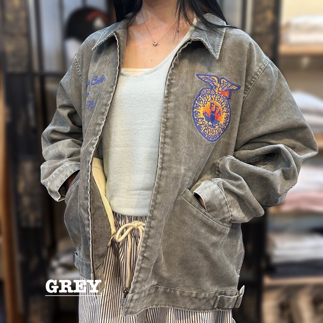 HOUSTON woman / ヒューストン ウーマン 5041W WASHED CORDUROY FFA