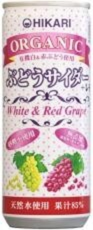 30本　ＯＧぶどうサイダー＋レモン ２５０ｍｌ　ヒカリ