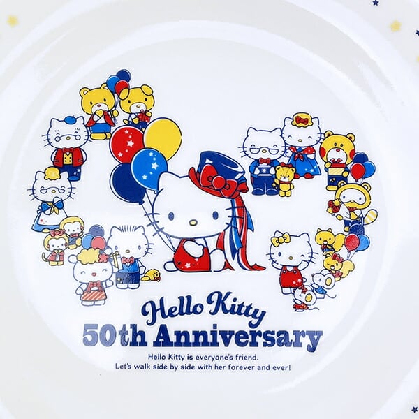 サンリオ ハローキティ 50th プレート 食器 日本製 Sanrio