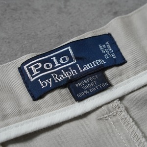 Polo by Ralph Lauren POLO CHINO "PROSPECT SHORT" light beige [W36] 古着