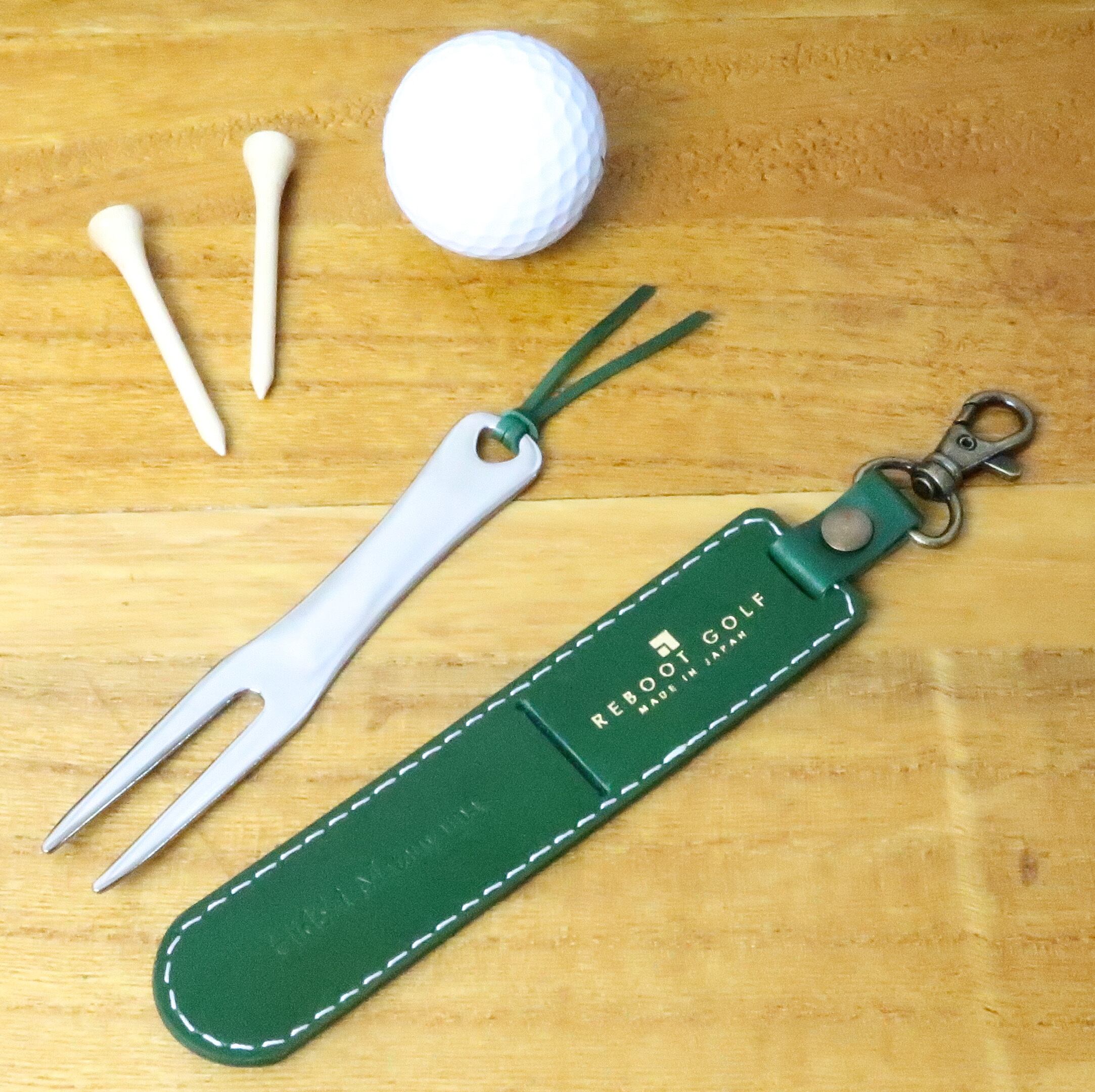 グリーンフォーク 本革カバー リブートゴルフ