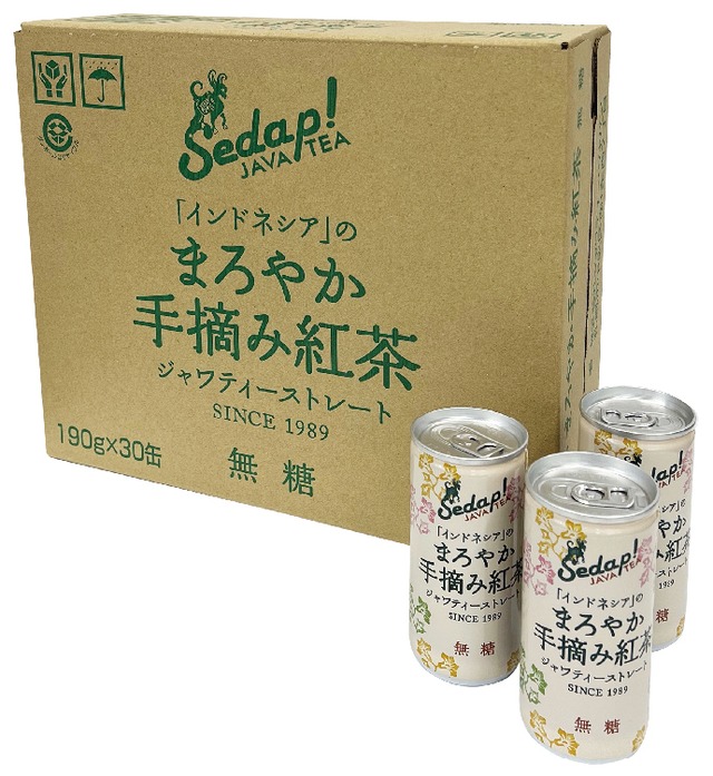 【2箱セット】ジャワティーストレート30缶×2