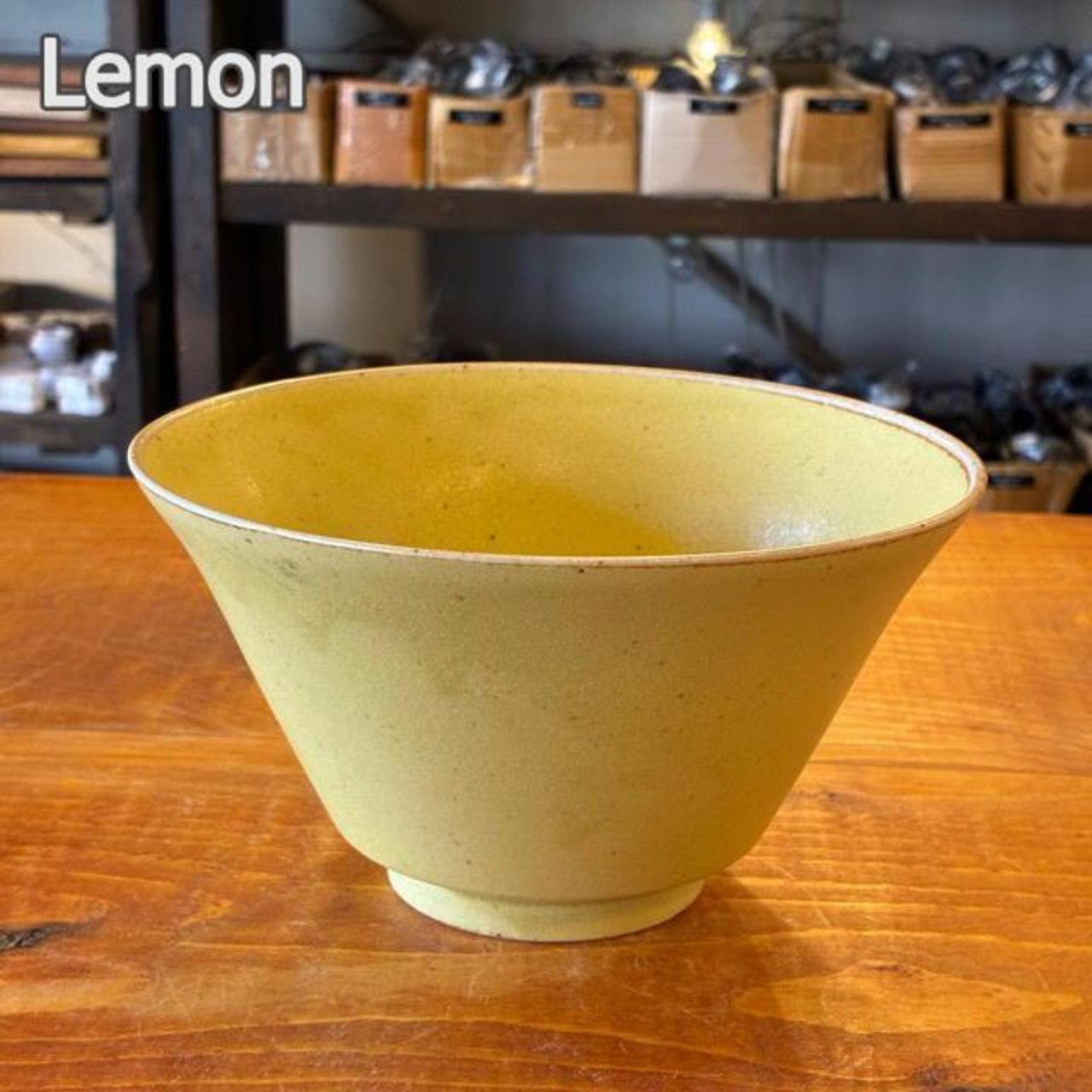 Mino ware PLAIN Warped bowl 16cm 3color　美濃焼　プレーン　反り丼　全3色　ホワイト　ミント　レモン　電子レンジ可　食洗機可　麺鉢　サラダボウル