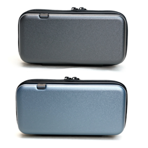 ace.GENE「FIX CUBE」POUCH (M) <GUN METALLIC & BLUE GRAY>