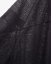 MAYKAM - SHEER CARDIGAN : black