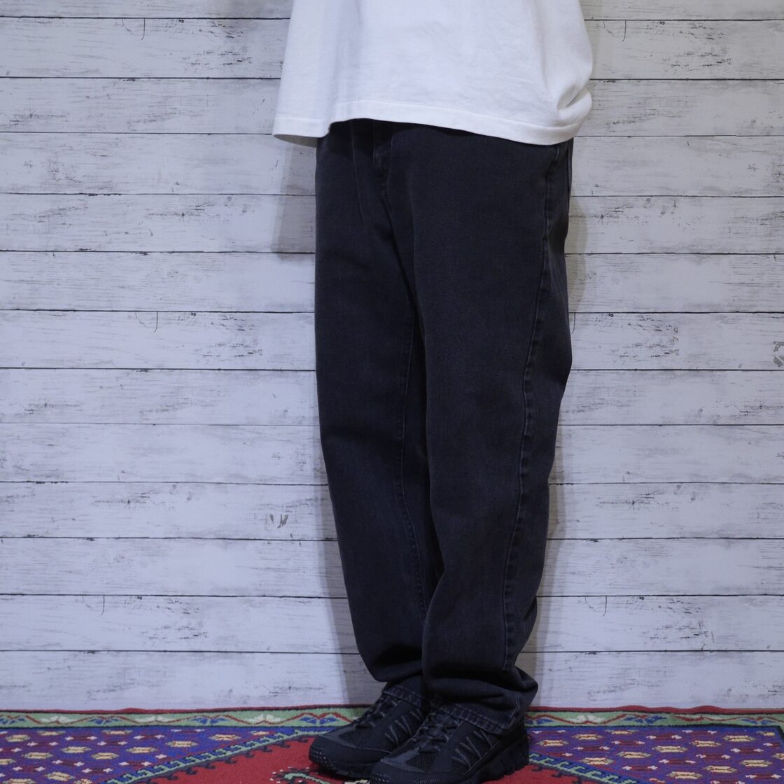リー Lee W34L30 RELAXED FIT リラックスフィット テーパード 後染め  