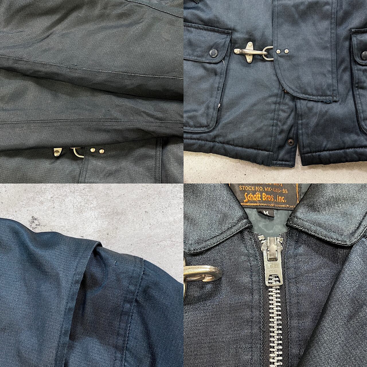 90年代 Schott ショット ファイヤーマンジャケット TYPE: 985-31