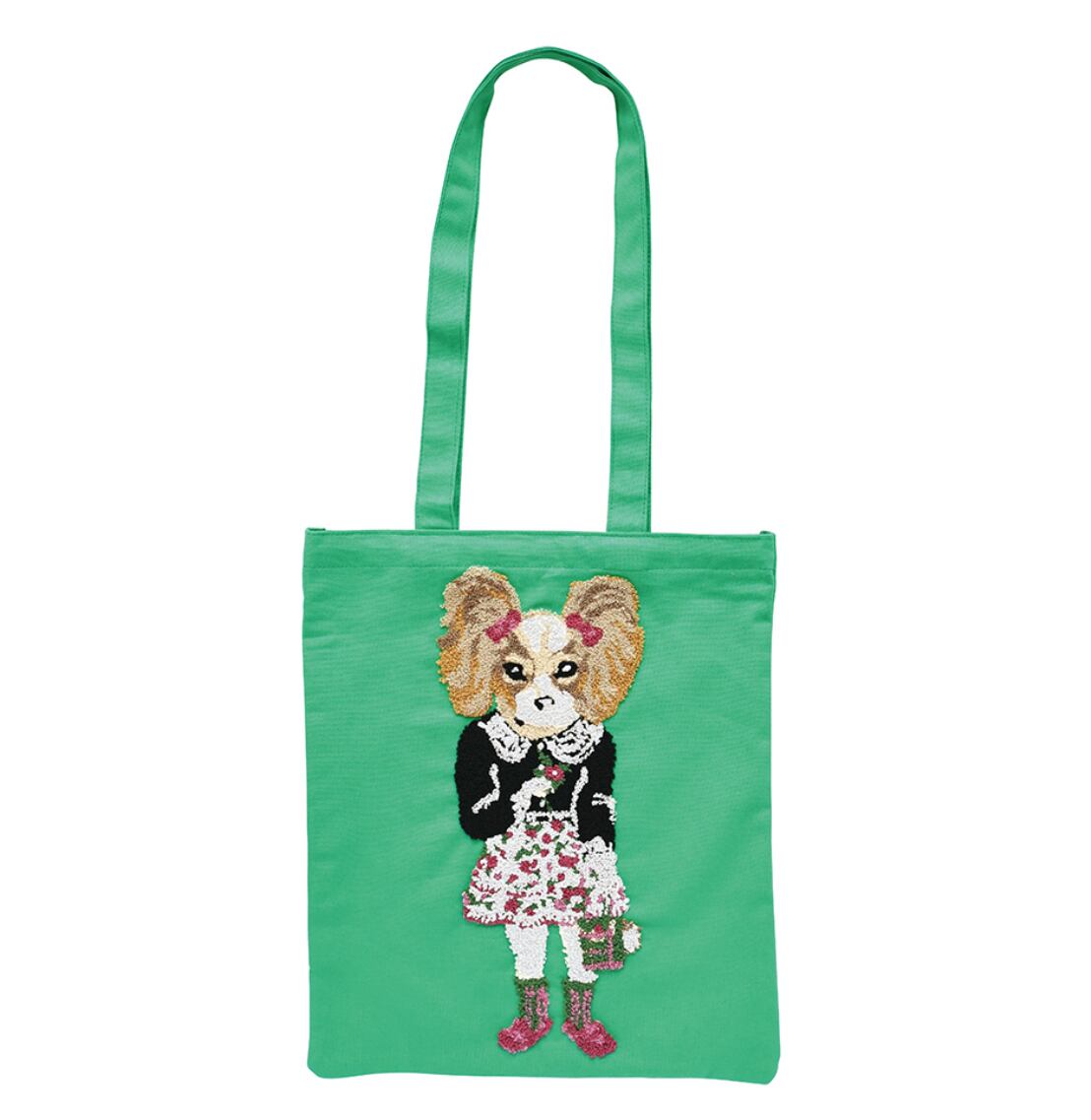 ナタリー・レテ モコモコ刺繍のトートバッグ 全6種 | emzemz