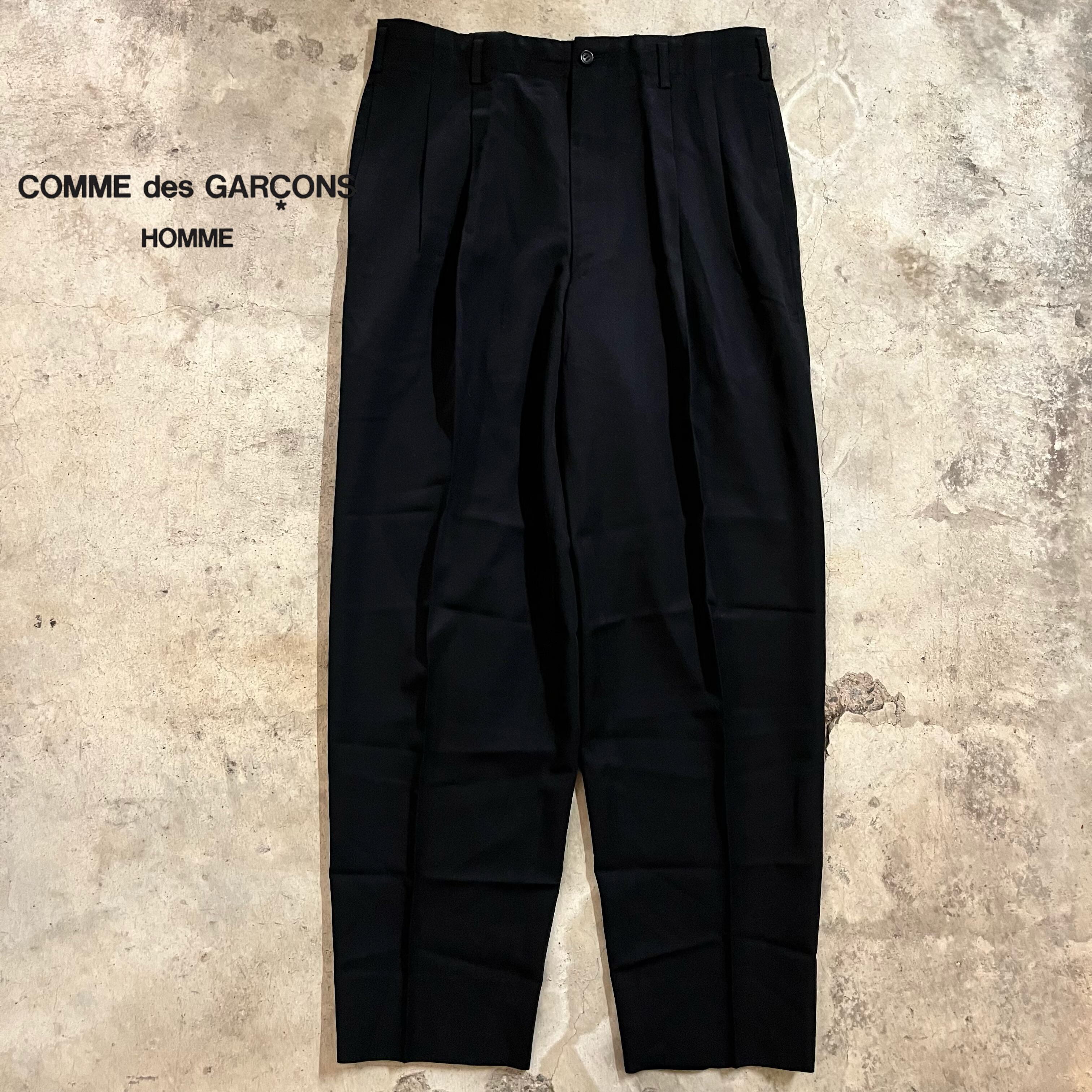 日本AD1989 COMME des GARCONS PLUS ウールスラックス