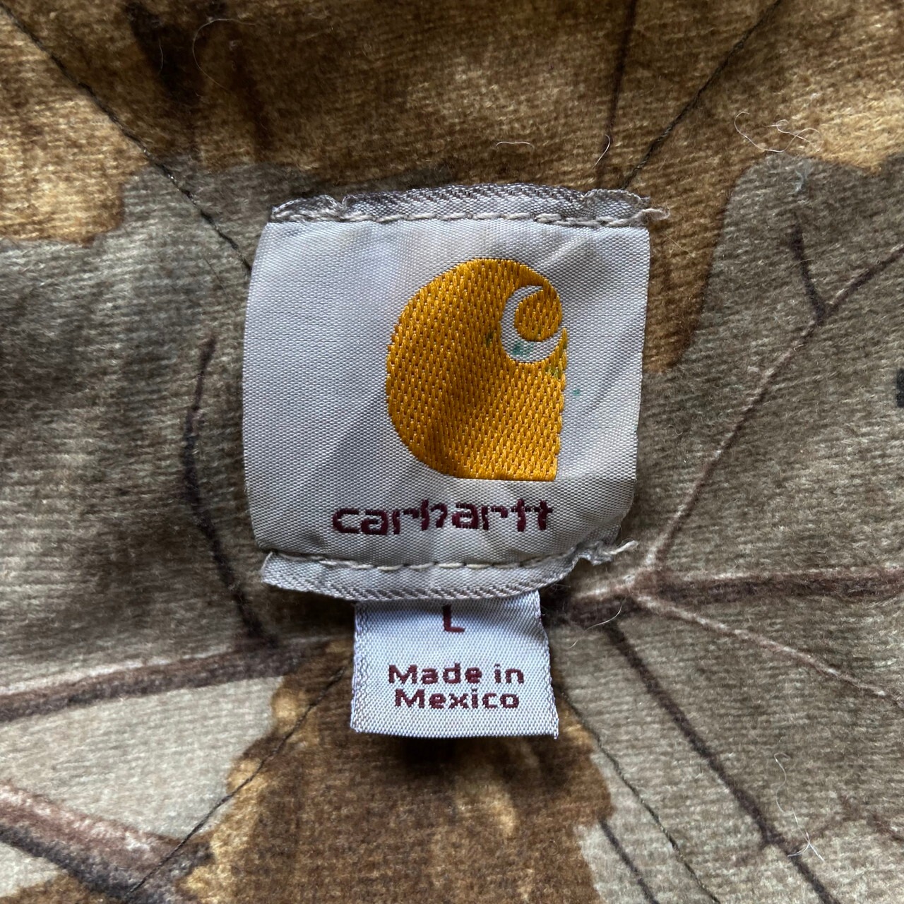 Carhartt カーハート リアルツリーカモライナー アクティブパーカー 