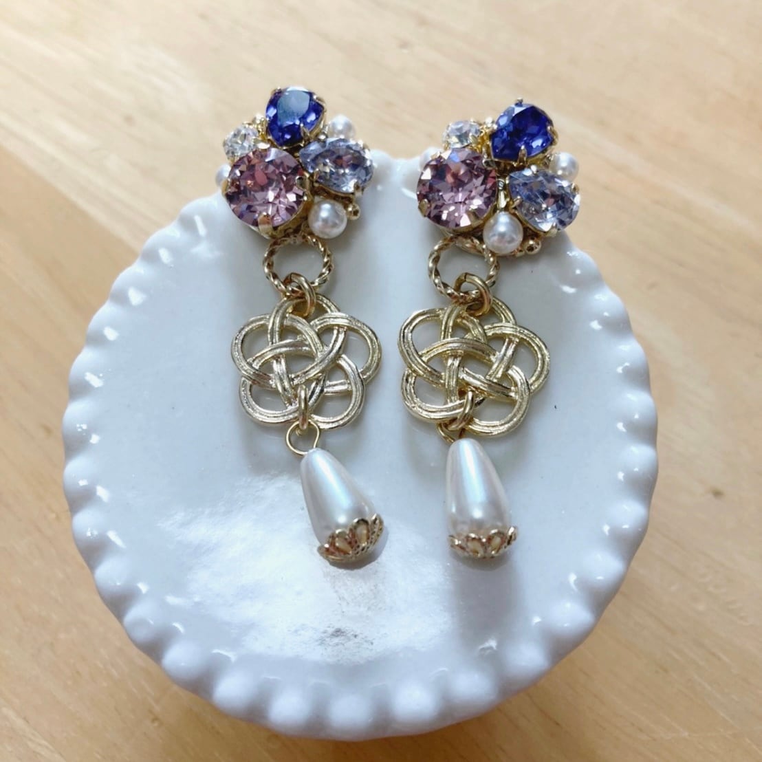 【オーダーメイド】スワロフスキー ピアス