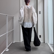 【受注予約:3月上旬入荷予定】サイドラインストレートイージーPT/ブラック