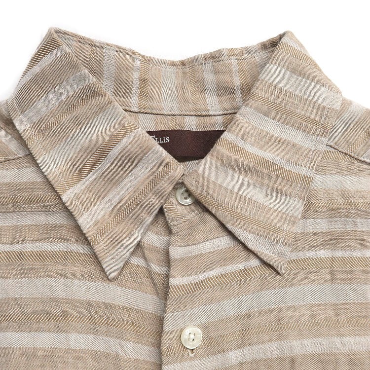 USA古着 90s～ 刺繍入り リネンレーヨンシャツ ブラウス 1X 8部袖 USA古着 90s～ 刺繍入り リネンレーヨンシャツ ブラウス 1X 8部