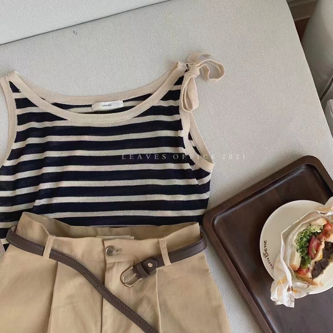 ボーダーキャミソール　AJ2205-693