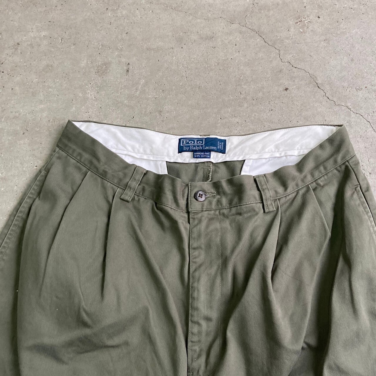 Polo by Ralph Lauren ポロバイラルフローレン 2タック ワイド Polo by Ralph Lauren ポロバイラルフローレン 2タック ワイド
