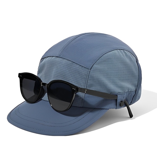Adventure Snapback Cap with Sunglasses Holder [1547]