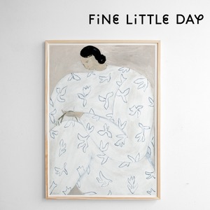 Fine Little Day ポスター WHITE FLOWER 50×70cm
