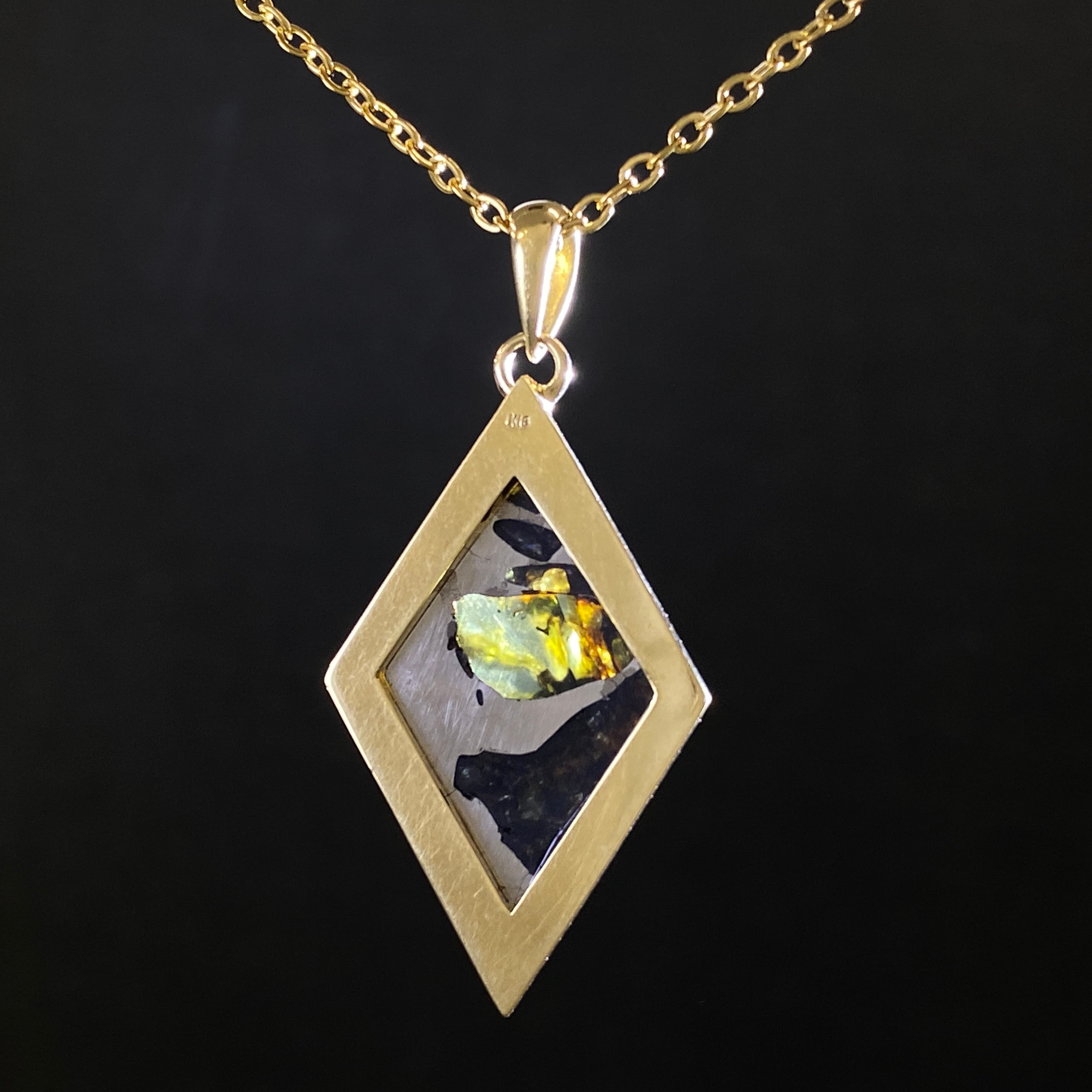 エスケル隕石18k Esquel Meteorite 23091142 | 【隕石屋】METEOS