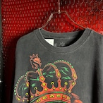 OGABEL グラフィックTシャツ ライオン ラスタカラー ビッグサイズ