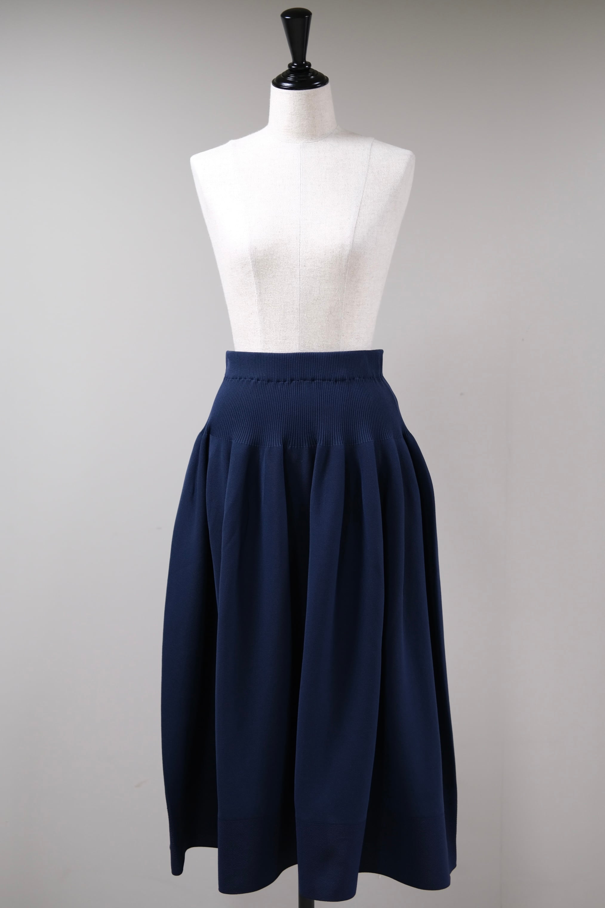 CFCL】RIVULET SKIRT - navy - | loop