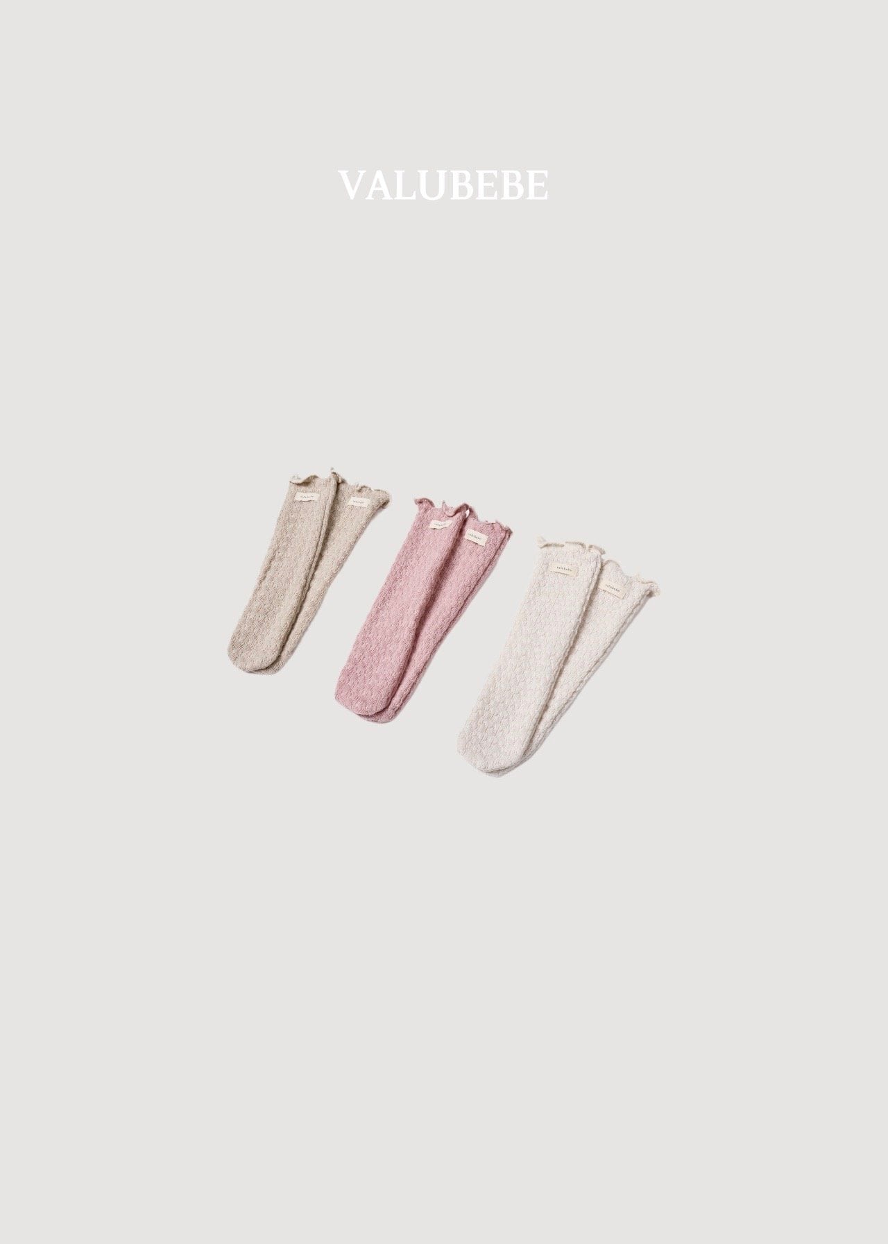送料無料【予約】/ ニット靴下 / valubebe