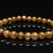 ルチルクォーツ ブレスレット 8mm ブロンズルチル ブレス メール便可 一点物 111-50724