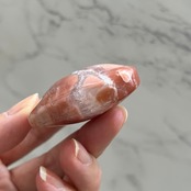 レッドアゲート*ハート5*天然石インテリア*置き物