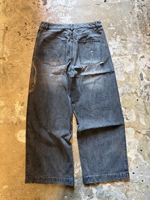 Subciety / Faded madonna denim pants / DENIM PANTS / DENIM / デニム / BLACK / 153-01217