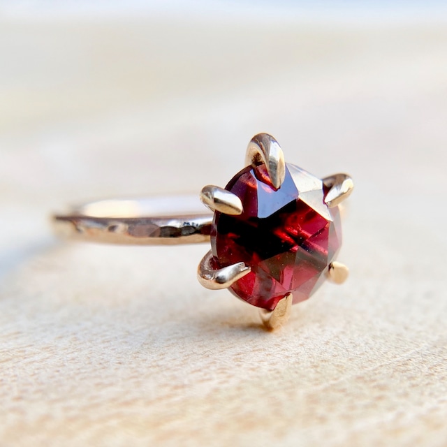 Bibelot LA ::: Garnet Ring