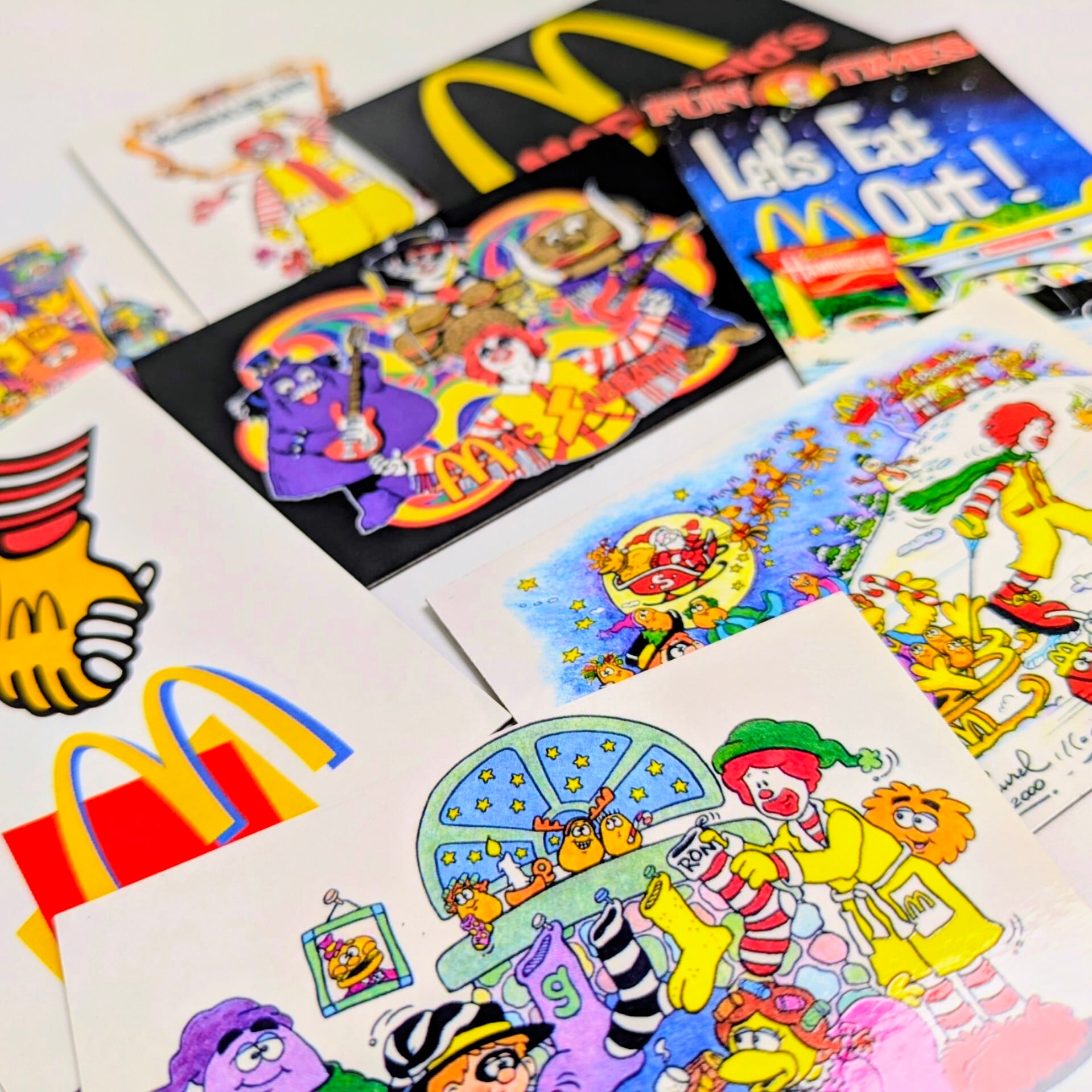 送料無料!【 American Magnet / マグネット 】McDonald's / マクドナルド / Black Sabbath ブラックサバス / ヘヴィメタル 〚アメリカン雑貨 アメトイ〛