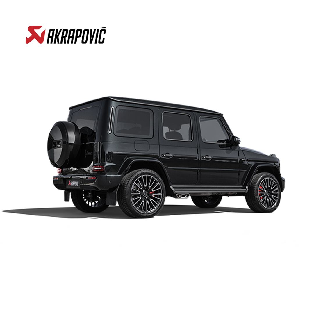 AKRAPOVIC MERCEDES-BENZ / メルセデスベンツ AMG G63 (W465) Tail pipe set (Titanium)