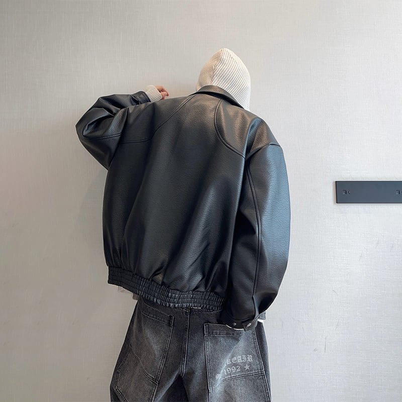 dannyandzeeパッチワークレザージャケット | mblueshop