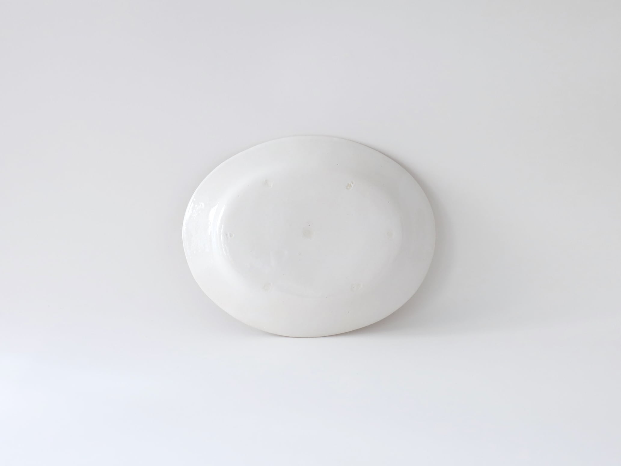 中囿義光 オーバル皿（金彩） ドット C | Galerie NUAGE