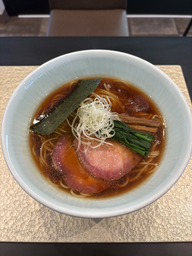 【新商品】鯖節中華そば【トッピング付き】【１食】