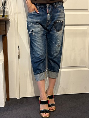 DSQUARED2 / vintage denim pants.