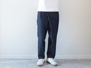 【ラスト1点】LiSS / DENIM WRAP PANTS - Indigo